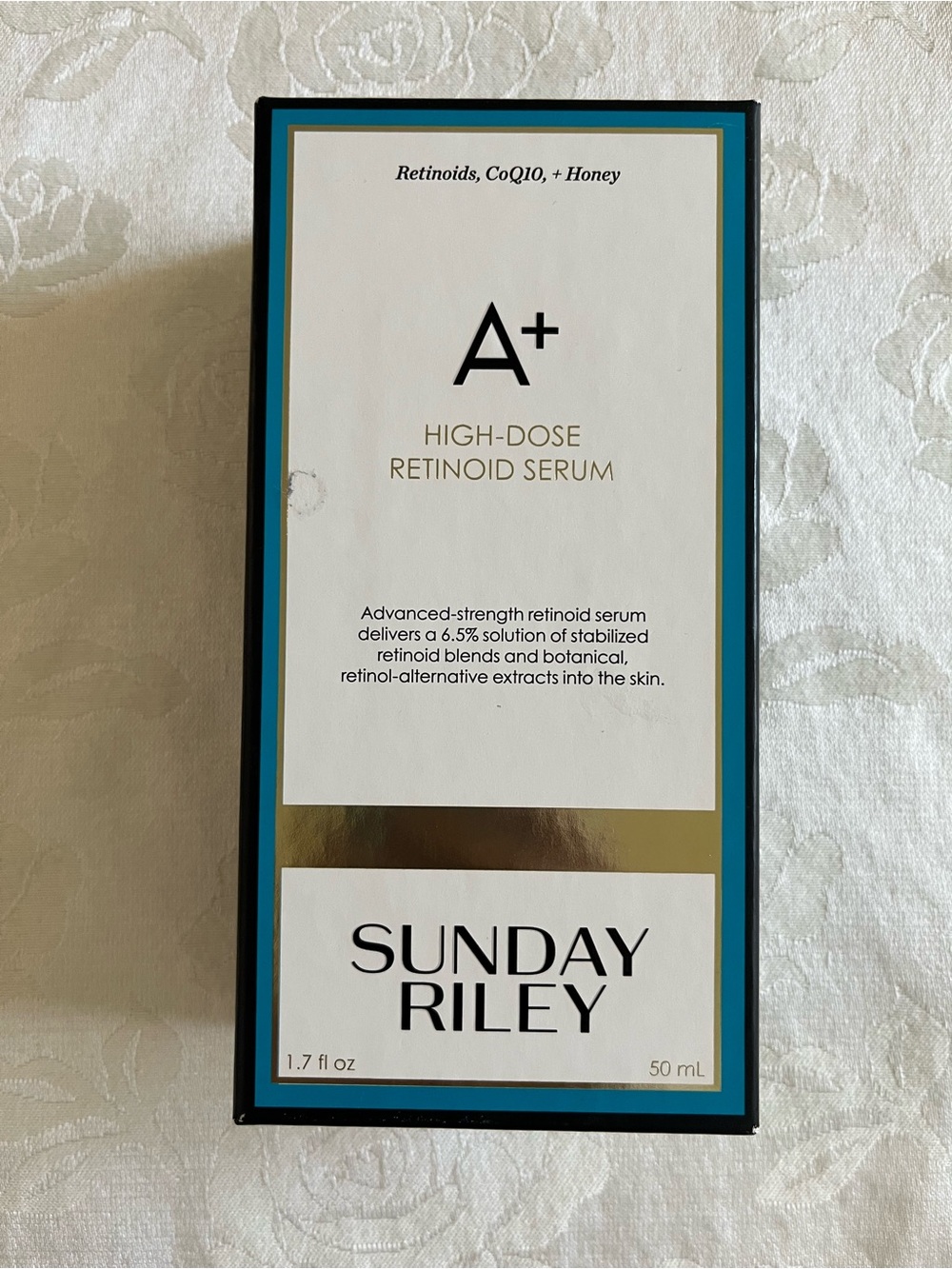 Sunday Riley A+ High-Dose Retinoid Serum — Blue and White Packaging - Picture 2 of 2